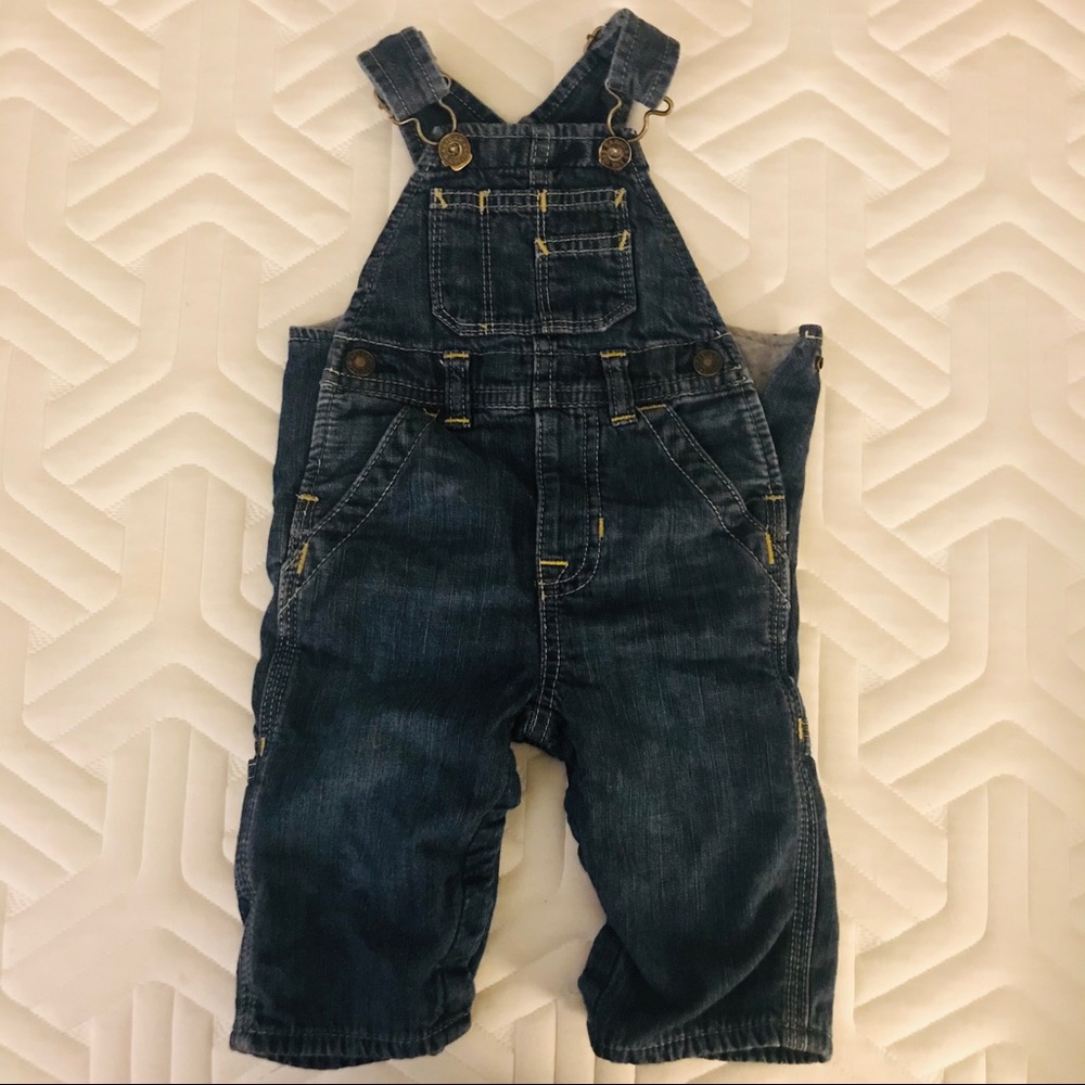 Gap denim overalls